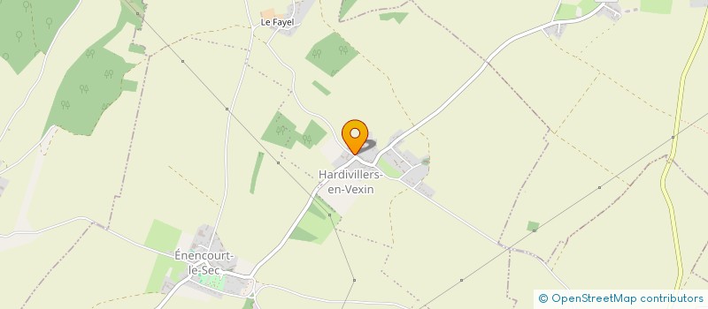 localisation de l'entreprise MONSIEUR THOMAS SIMON  LA CORNE-EN-VEXIN