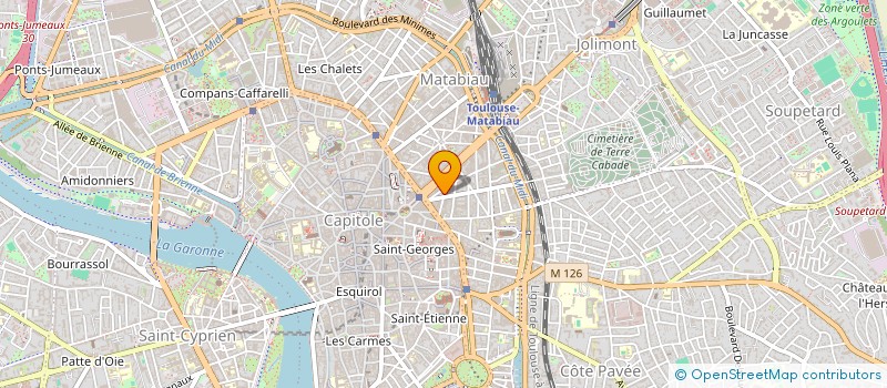 localisation de l'entreprise MONSIEUR THOMAS SIMONET  MENVILLE