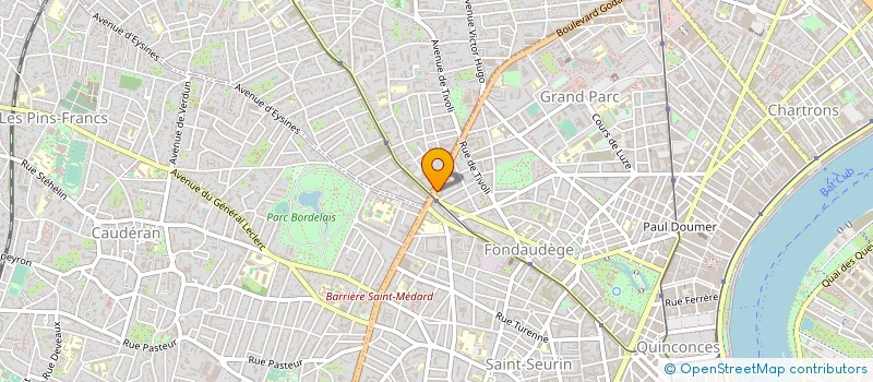 localisation de l'entreprise MONSIEUR THOMAS SIMONNEY à BORDEAUX