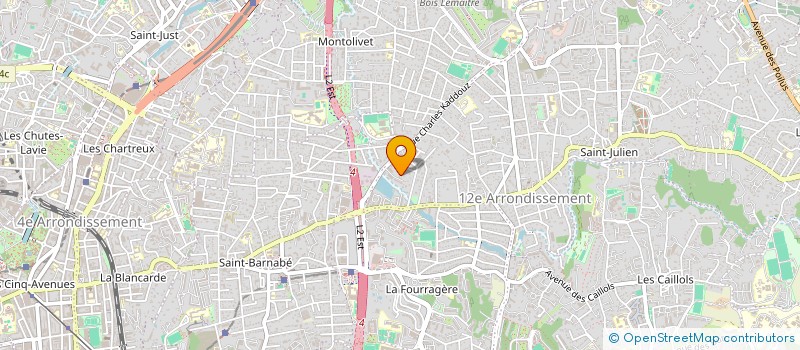 localisation de l'entreprise MONSIEUR THOMAS SINANIAN à MARSEILLE 12EME