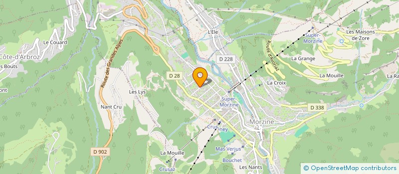 localisation de l'entreprise MONSIEUR THOMAS SKELTON  MONTRIOND