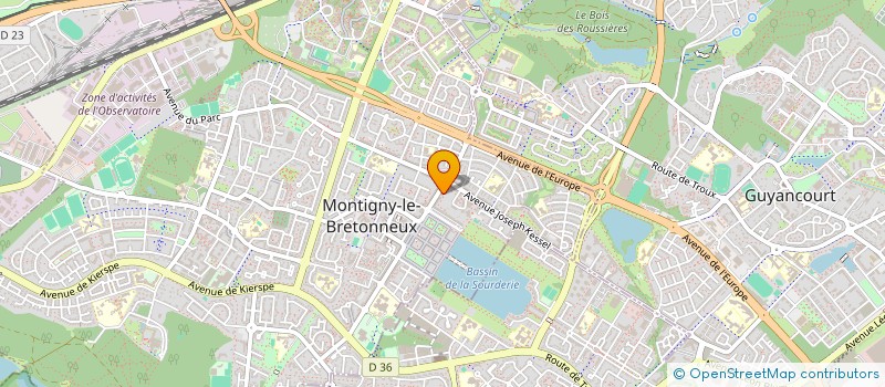 localisation de l'entreprise MONSIEUR THOMAS SKOLSKI  MONTIGNY-LE-BRETONNEUX