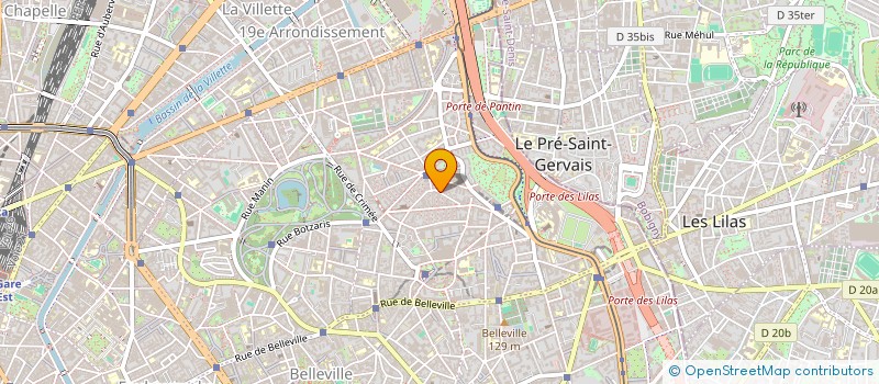 localisation de l'entreprise MONSIEUR THOMAS SMAIL  PARIS