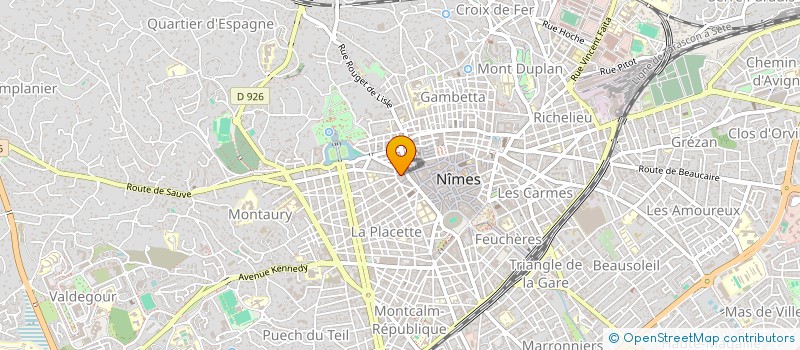 localisation de l'entreprise MONSIEUR THOMAS SMAKULA à NIMES
