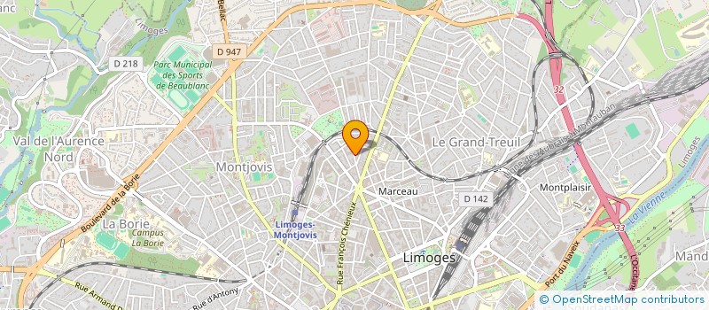 localisation de l'entreprise MONSIEUR THOMAS SMOLARCZYK à LIMOGES