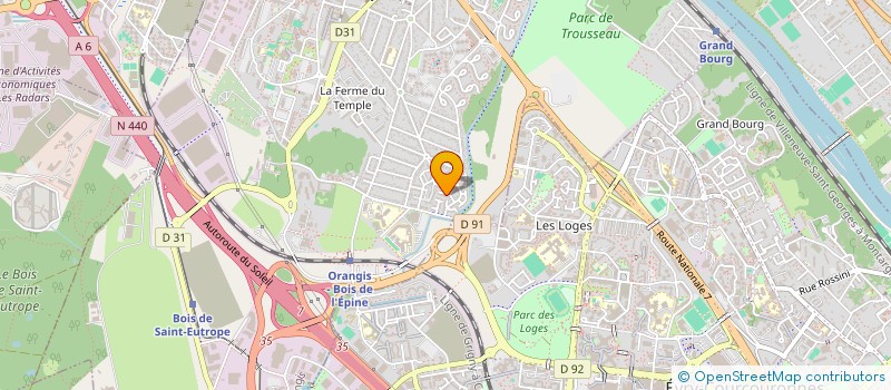 localisation de l'entreprise MONSIEUR THOMAS SOARES à RIS-ORANGIS