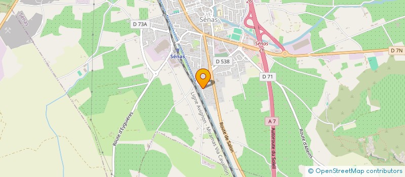 localisation de l'entreprise MONSIEUR THOMAS SOBSTYL  SENAS