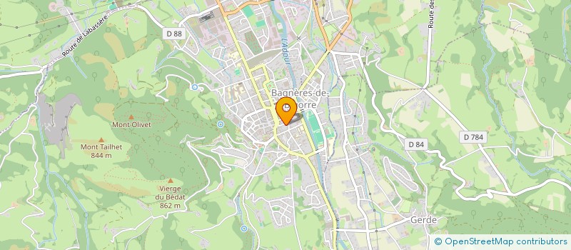 localisation de l'entreprise MONSIEUR THOMAS SOJKA  BAGNERES-DE-BIGORRE