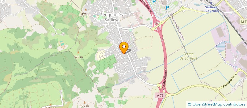 localisation de l'entreprise MONSIEUR THOMAS SOTO  PERIGNAT-LES-SARLIEVE