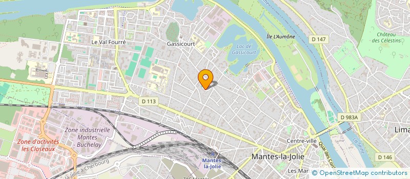 localisation de l'entreprise MONSIEUR THOMAS SOTTIZON à MANTES-LA-JOLIE