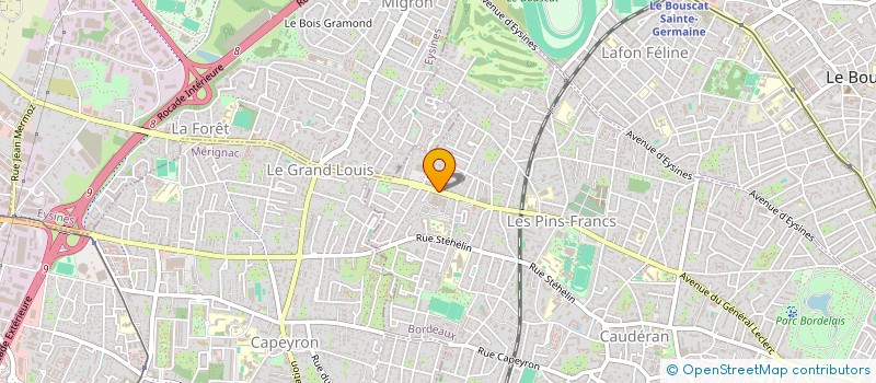 localisation de l'entreprise MONSIEUR THOMAS SOUBRIE  BORDEAUX