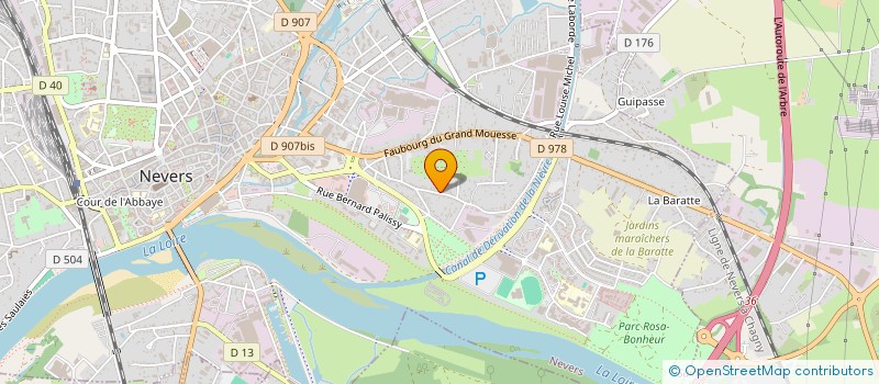 localisation de l'entreprise MONSIEUR THOMAS SOULIER à NEVERS
