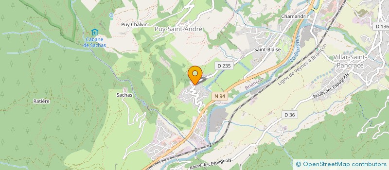 localisation de l'entreprise MONSIEUR THOMAS SPADONI  PUY-SAINT-ANDRE