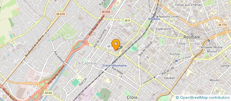localisation de l'entreprise MONSIEUR THOMAS SPATAFORA à CROIX