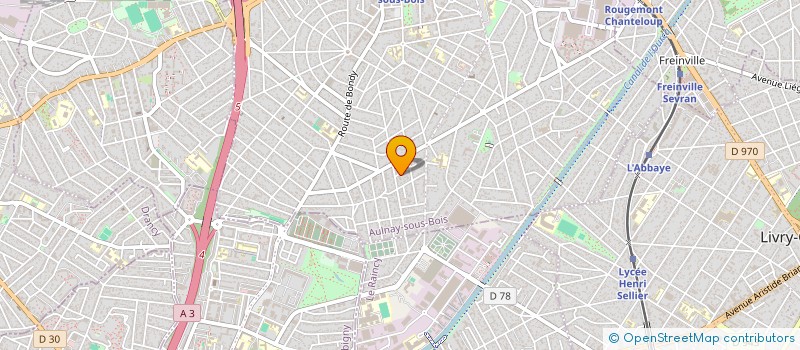 localisation de l'entreprise MONSIEUR THOMAS SPERANZA  AULNAY-SOUS-BOIS