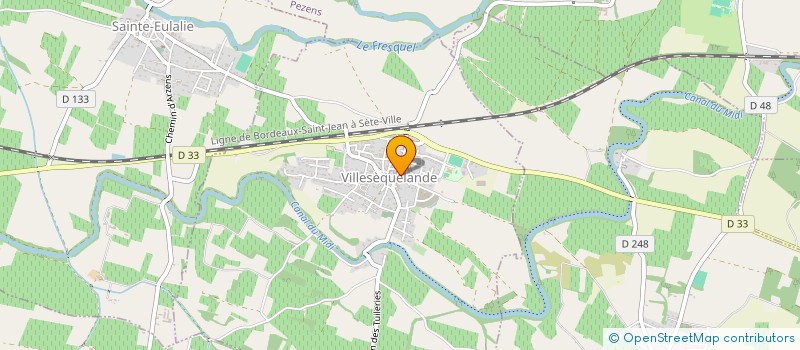 localisation de l'entreprise MONSIEUR THOMAS SPONY-IPIENS  VILLESEQUELANDE