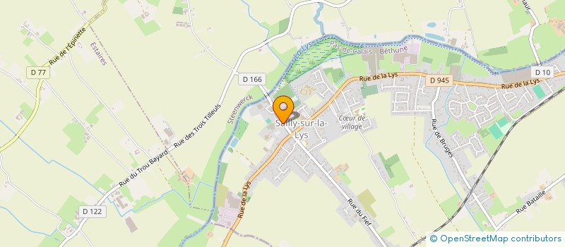 localisation de l'entreprise MONSIEUR THOMAS SPRIET  SAILLY-SUR-LA-LYS