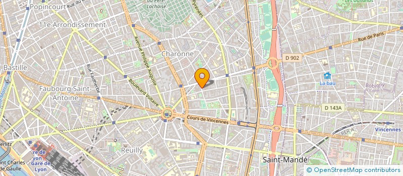 localisation de l'entreprise MONSIEUR THOMAS STAMENKOVIC  PARIS