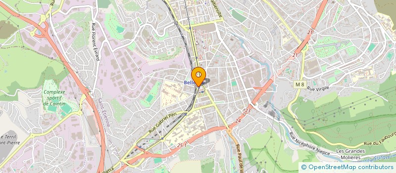 localisation de l'entreprise MONSIEUR THOMAS STARNA  SAINT-ETIENNE