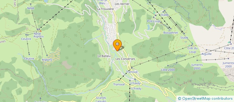 localisation de l'entreprise MONSIEUR THOMAS STEINBRECHER à LA CLUSAZ