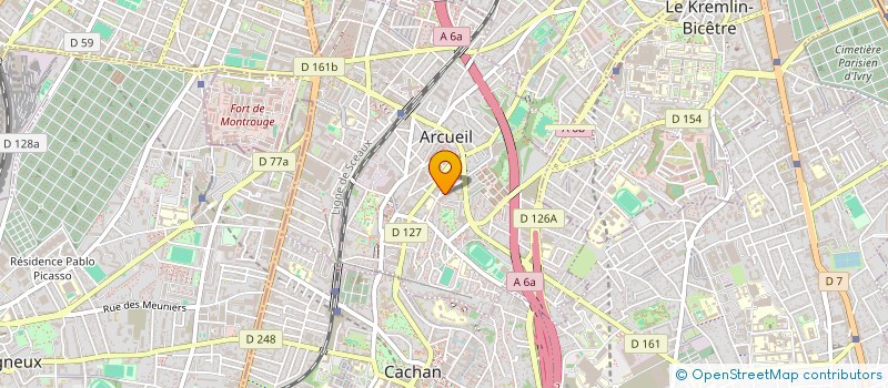 localisation de l'entreprise MONSIEUR THOMAS STEPANIAN à ARCUEIL