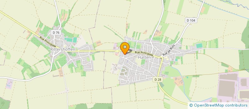 localisation de l'entreprise MONSIEUR THOMAS STEPHAN  HATTEN