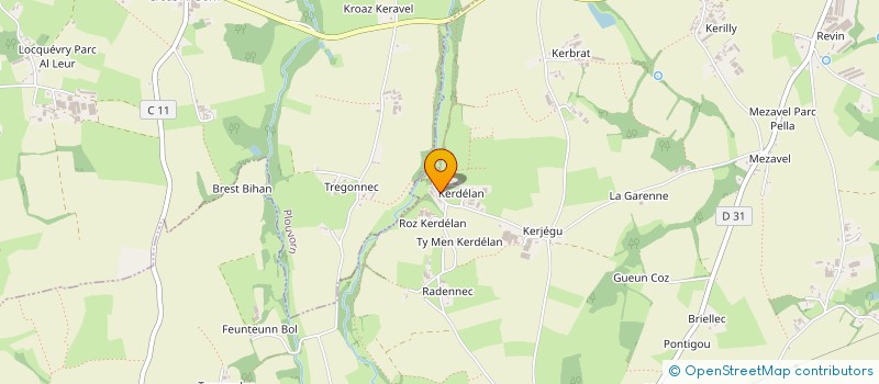 localisation de l'entreprise MONSIEUR THOMAS STEPHAN  GUICLAN