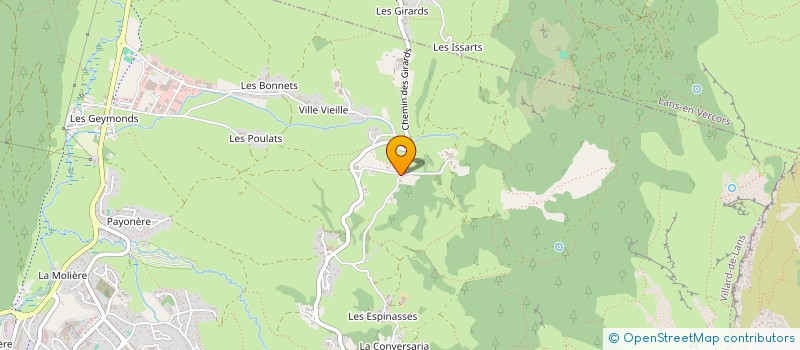 localisation de l'entreprise MONSIEUR THOMAS STOLL  VILLARD-DE-LANS