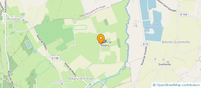 localisation de l'entreprise MONSIEUR THOMAS STOREZ  MEZIDON VALLEE D'AUGE