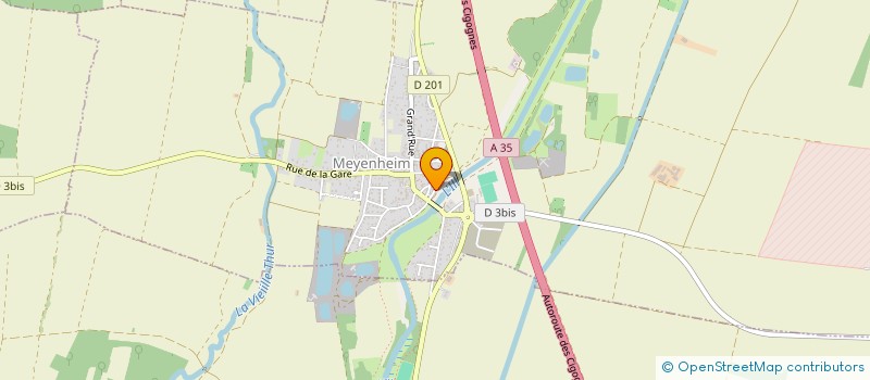 localisation de l'entreprise MONSIEUR THOMAS STUDER  MEYENHEIM
