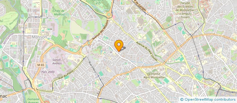 localisation de l'entreprise MONSIEUR THOMAS STUDLER à MONTPELLIER