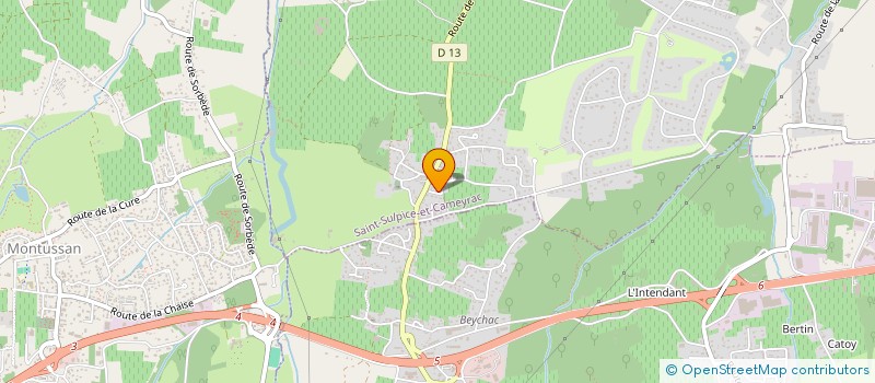 localisation de l'entreprise MONSIEUR THOMAS SZLOSEK  SAINT-SULPICE-ET-CAMEYRAC