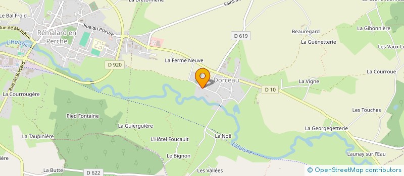 localisation de l'entreprise MONSIEUR THOMAS TABOUREL à REMALARD-EN-PERCHE