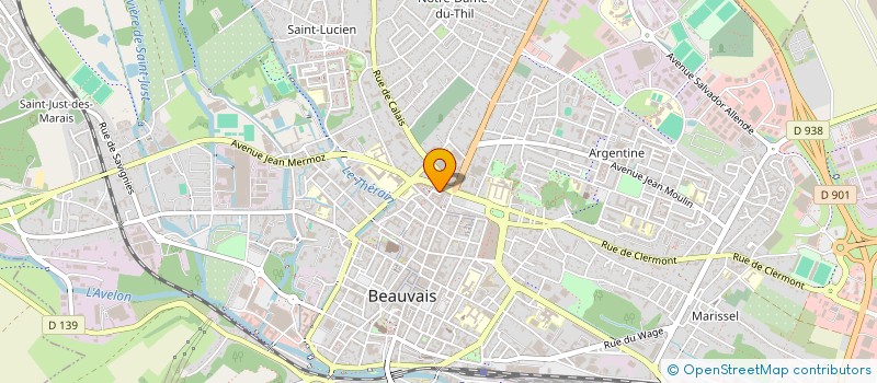 localisation de l'entreprise MONSIEUR THOMAS TAFIAL à BEAUVAIS
