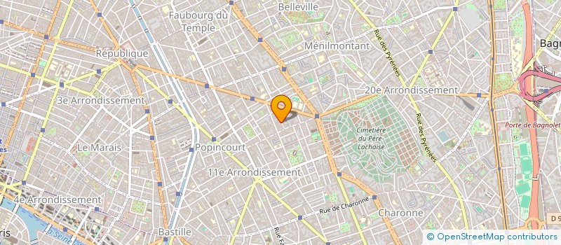 localisation de l'entreprise MONSIEUR THOMAS TARON RIEUSSEC  PARIS