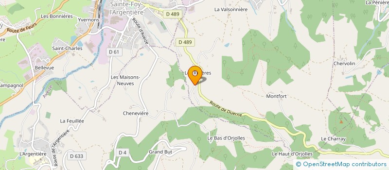 localisation de l'entreprise MONSIEUR THOMAS TARPIN-LYONNET  SAINT-GENIS-L'ARGENTIERE