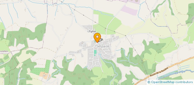 localisation de l'entreprise MONSIEUR THOMAS TARTAS  SERPAIZE
