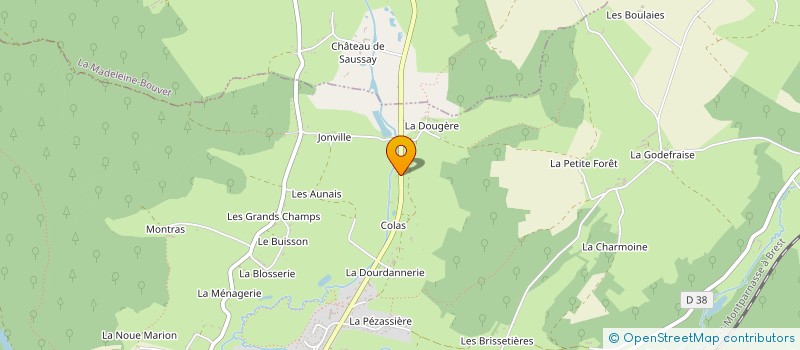 localisation de l'entreprise MONSIEUR THOMAS TAUPIN à BRETONCELLES