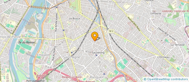 localisation de l'entreprise MONSIEUR THOMAS TAVERNIER  TOULOUSE