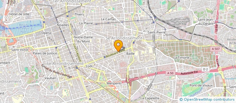 localisation de l'entreprise MONSIEUR THOMAS TEFFAINE à MARSEILLE