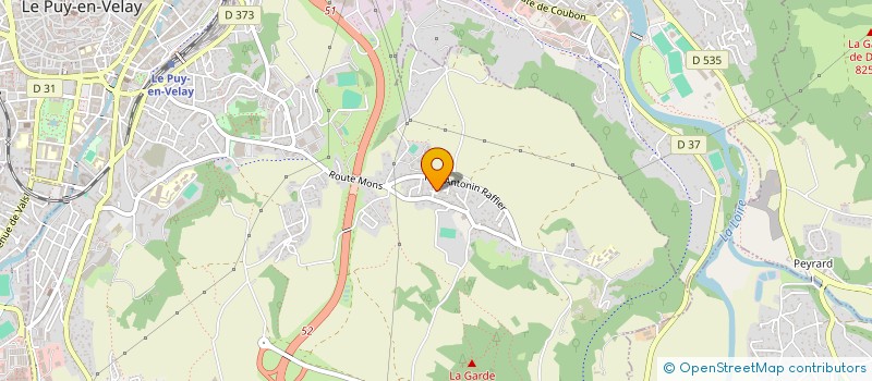 localisation de l'entreprise MONSIEUR THOMAS TEISSIER à LE PUY-EN-VELAY