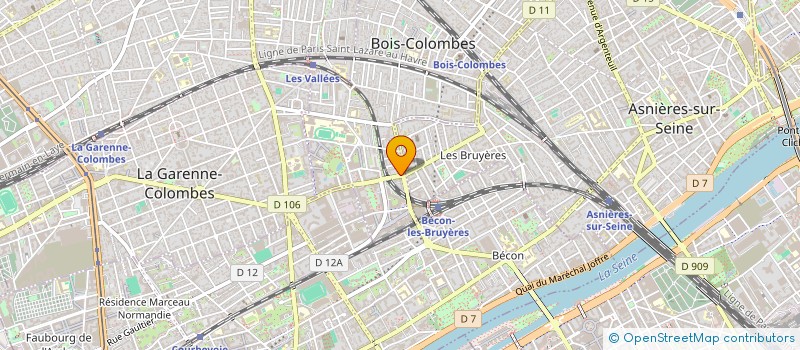 localisation de l'entreprise MONSIEUR THOMAS TENA à BOIS-COLOMBES