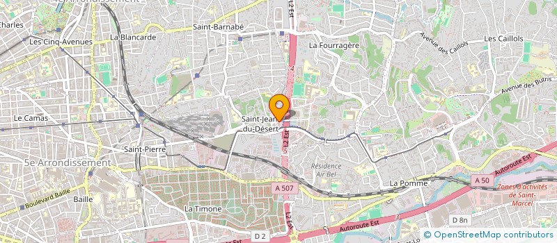 localisation de l'entreprise MONSIEUR THOMAS TERRAMAGRA à MARSEILLE