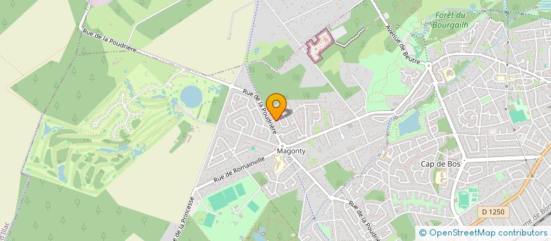 localisation de l'entreprise MONSIEUR THOMAS THEBAULT  PESSAC