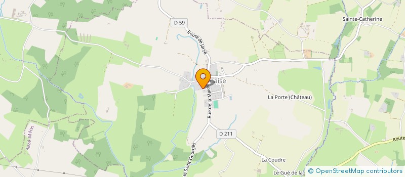 localisation de l'entreprise MONSIEUR THOMAS THEVENY  SERMAISE