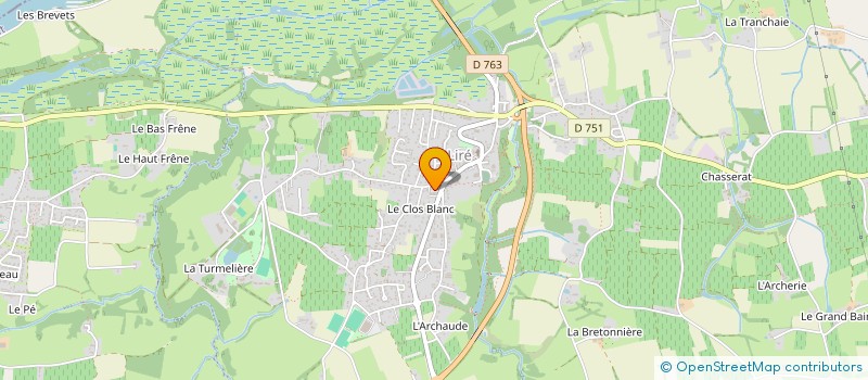 localisation de l'entreprise MONSIEUR THOMAS THIBAULT  OREE-D'ANJOU