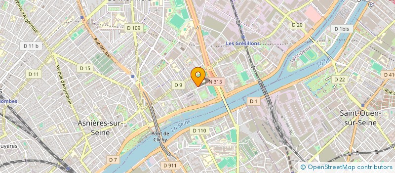 localisation de l'entreprise MONSIEUR THOMAS THIBAULT  ASNIERES-SUR-SEINE