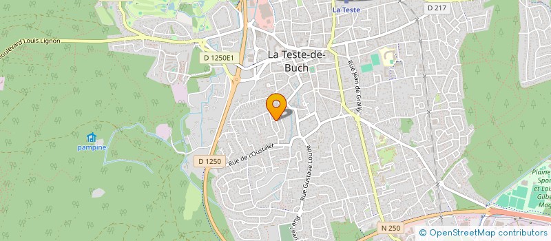localisation de l'entreprise MONSIEUR THOMAS THIRION à LA TESTE-DE-BUCH