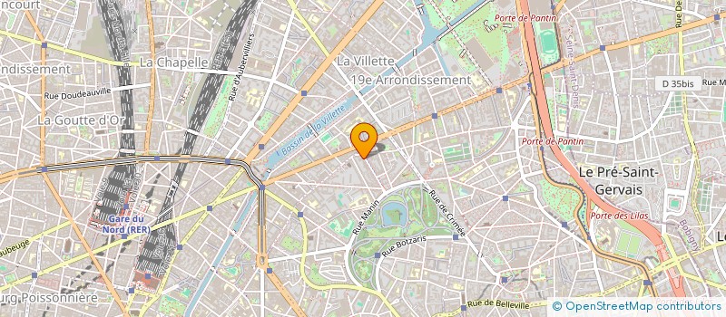 localisation de l'entreprise MONSIEUR THOMAS THIRRION  PARIS