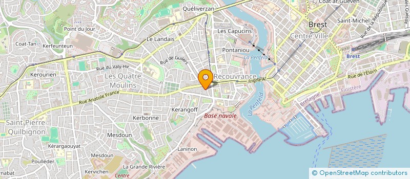 localisation de l'entreprise MONSIEUR THOMAS THOMAS à BREST
